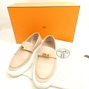 美品 HERMES エルメス ゲーム スニーカー 36 ケリーバックル シューズ レディース AY6768 【中古】