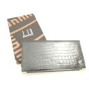 美品 dunhill ダンヒル 長財布 ウォレット 札入れ レディース AY6661 【中古】