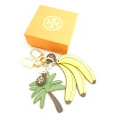 美品 TORY BURCH トリーバーチ チャーム 2点 バナナ ヤシの木 兼用 AY6820 【中古】