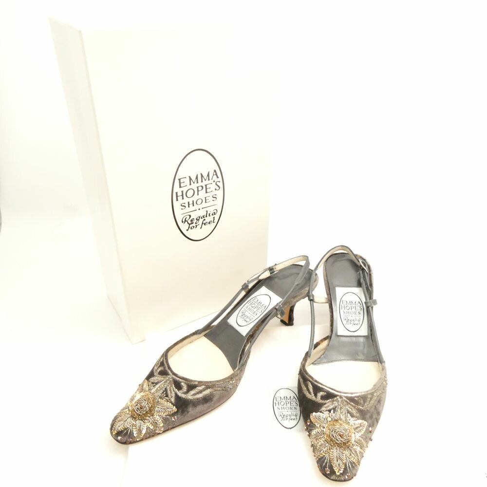 ���� EMMA HOPE ���ޥۡ��� �ҡ���ѥ�ץ� 34 1/2 22cm���� �٥�٥å� �ߥ塼�� �ҡ��� �ݥ���ƥåɥȥ� �ӥ��� ��ǥ����� AN222...