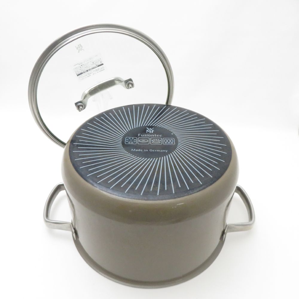 難有 WMF ヴェーエムエフ Fusion TEC フュージョンテック 両手鍋 1点 料理 調理 SY13344Z 【中古】