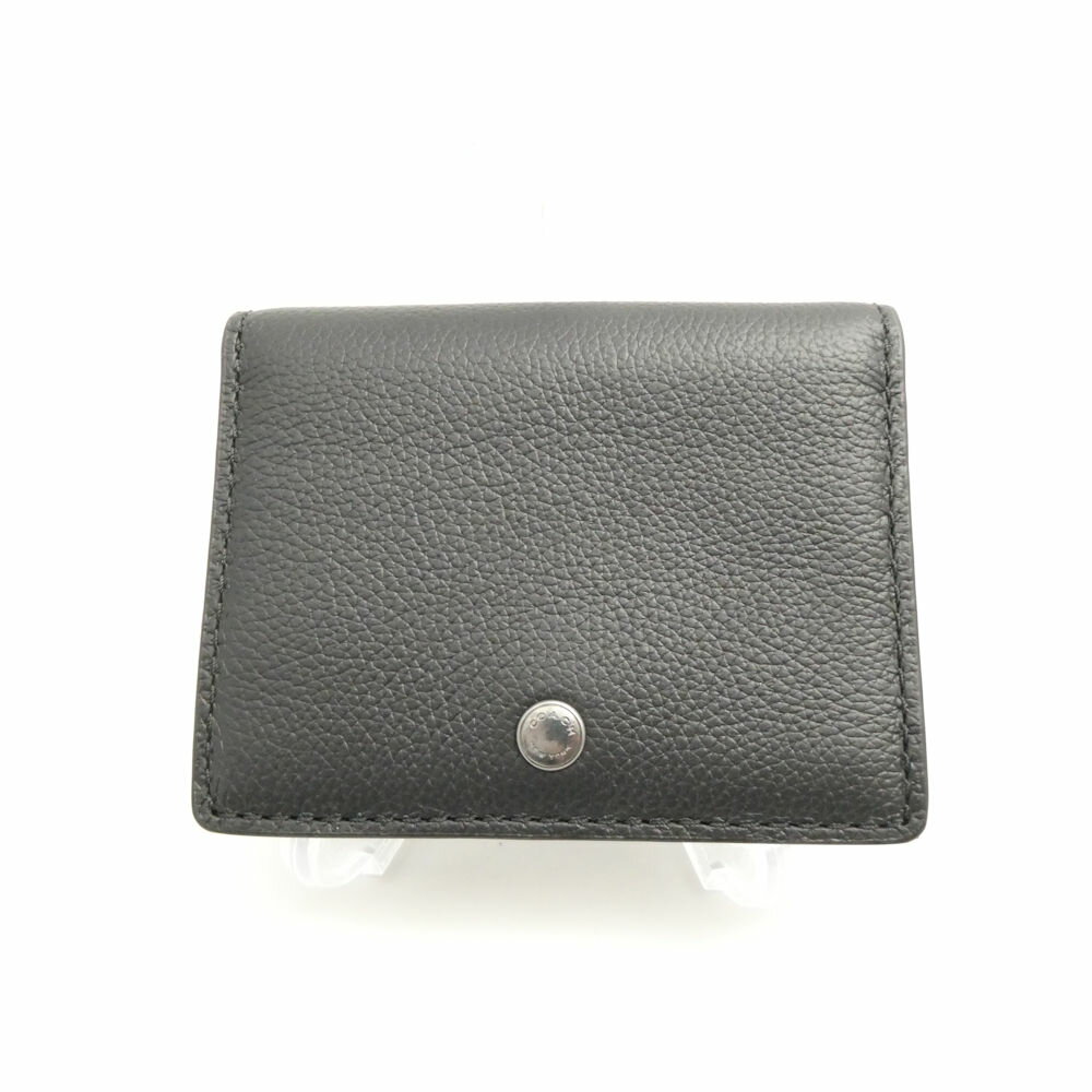 美品 COACH コーチ F30433 小物 レザー 名刺入れ 服飾小物 AU3454 【中古】