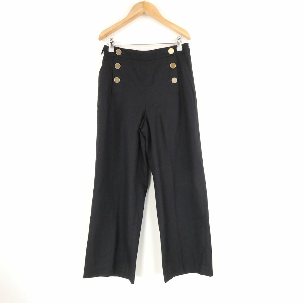 【未使用品】23区 カジュアルパンツ 薄手 無地 紺 サイズ40 レディース 未使用品】23区 カジュアルパンツ 薄手 無地 紺 サイズ40 レディース