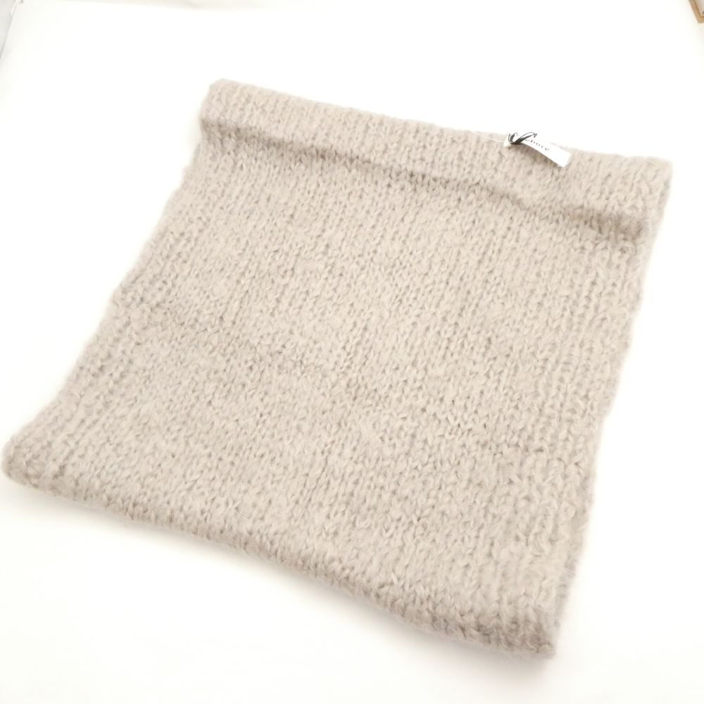 美品 ebure エブール 3611000249 スヌード モヘア ウール レディース AY7166 【中古】