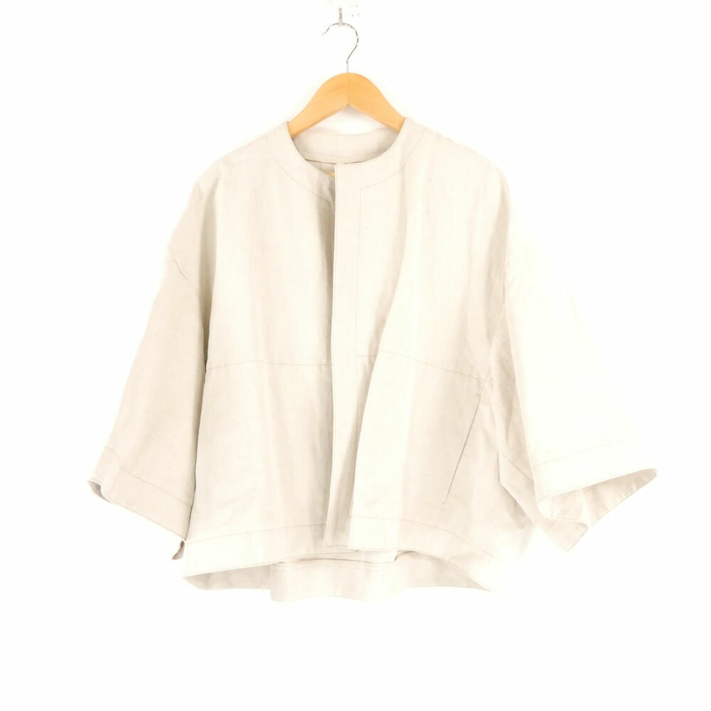 【最終価格】極美品ドゥロワー リネン コットン ノーカラージャケット 日本製 楽天市場】ドゥロワー ノーカラーの通販