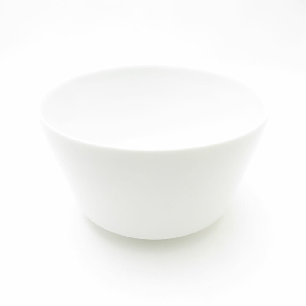 未使用 Satoshi Takaku 高久敏士 抹茶碗 12cmプレート 深皿 白磁 SC9244F2 【中古】