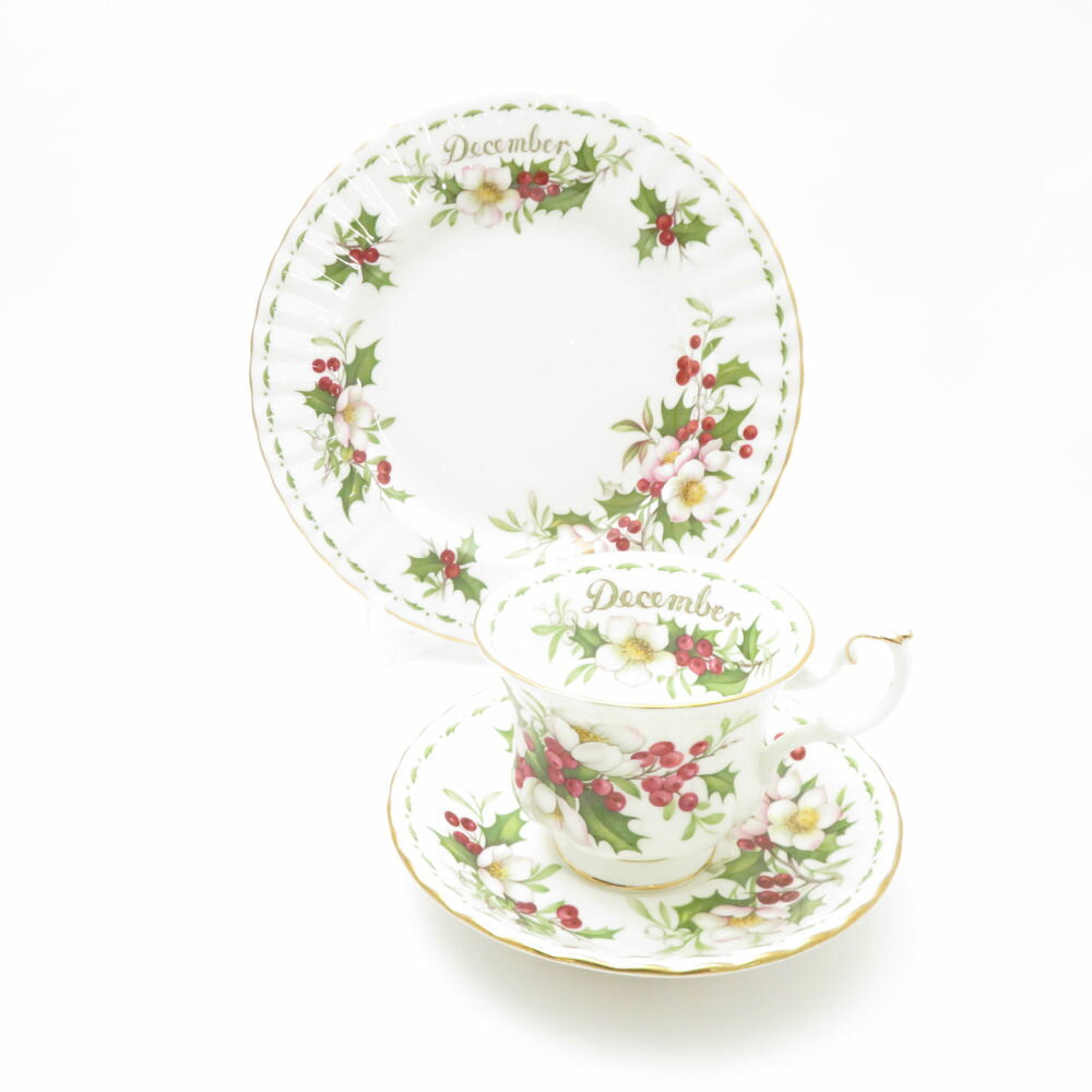 ROYAL ALBERT 륢С ե֥ޥ December 12 ƥåס 滮 å 20cmץ졼  ѹ...