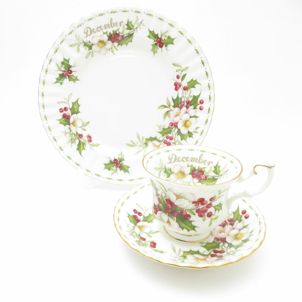 ROYAL ALBERT 륢С ե֥ޥ December 12 ƥåס 滮 å 20cmץ졼  ѹ...