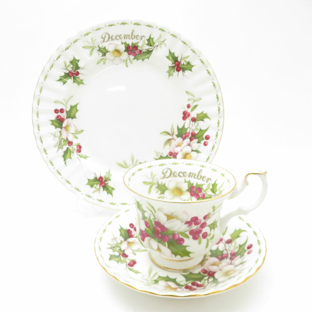 ROYAL ALBERT 륢С ե֥ޥ December 12 ƥåס 滮 å 20cmץ졼  ѹ...