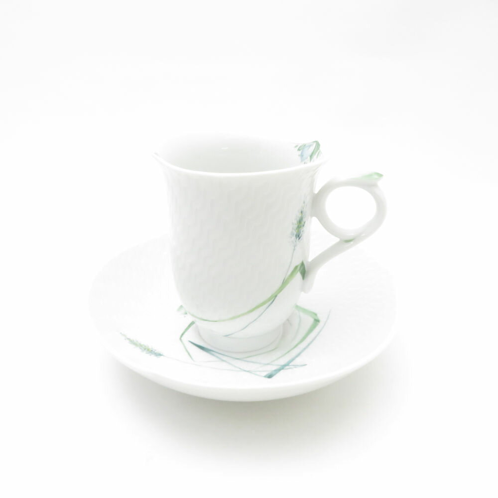 美品 MEISSEN マイセン 森の声 カップ&ソーサー SY13381E2 【中古】