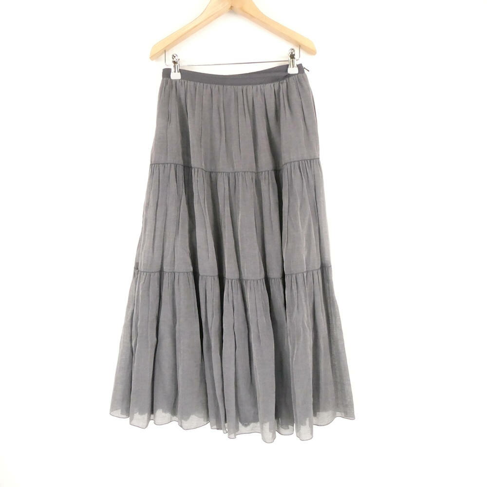 FOXEY BOUTIQUE �ե������� 42558 SKIRT TRIFLE �������� 38 ���륯���åȥ� �ե쥢 ���㥶�� ��ǥ����� AU3446A20...