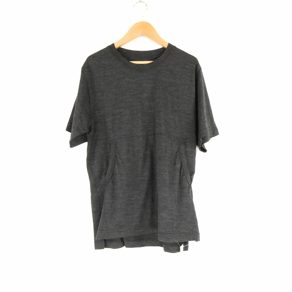 美品 yamatomichi 山と道 Merino Light Kangaroo Pocket カンガルーポケット Tシャツ S 100%メリノウール 半袖カッ...