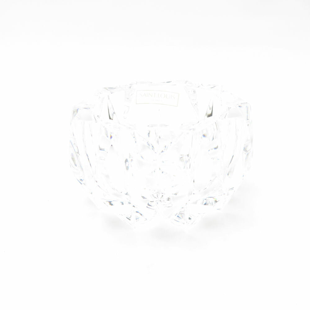 美品 SAINT LOUIS サンルイ 小物入れ クリスタル トレイ 灰皿 SU13331R1 【中古】