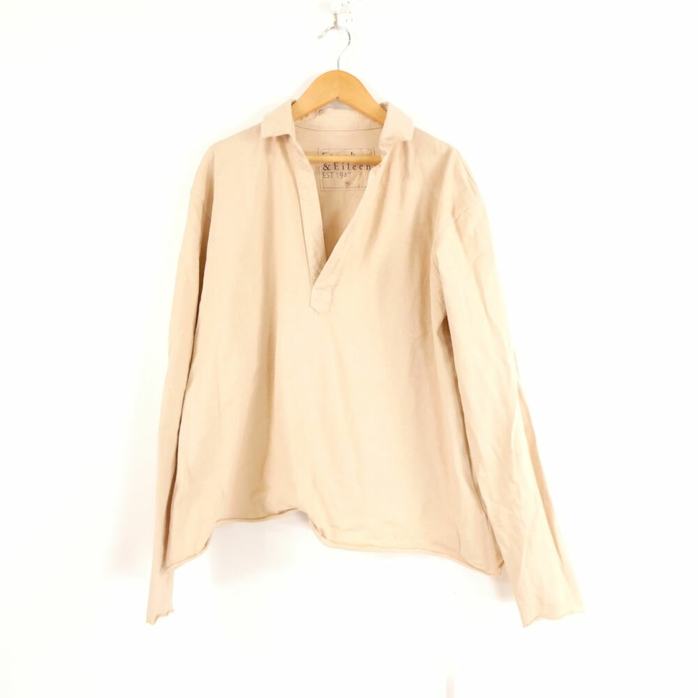 Frank&Eileen フランクアンドアイリーン Patrick Popover Henley (LAB510HJ) プレッピーTシャツ XS コットン100...