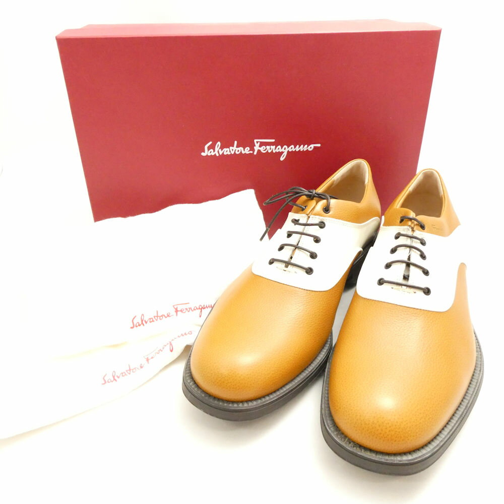  Salvatore Ferragamo ե饬 ե塼 7 2E (25.4cm) CANNELLA CALF ׷   AY7...