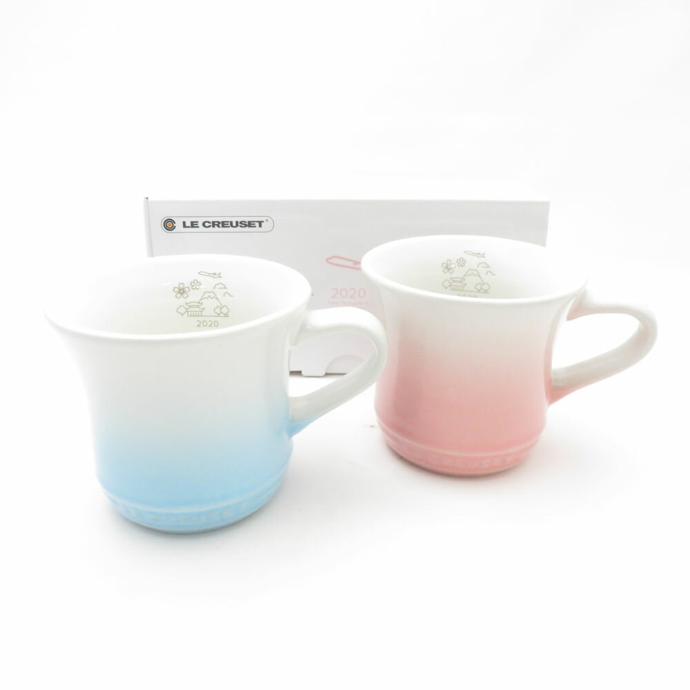 ̤ Le Creuset 륯롼 2020ǯ JALꥸʥ 䡼ޥå 2 ȡ󥦥 å å  ԥ/֥롼 SC9...