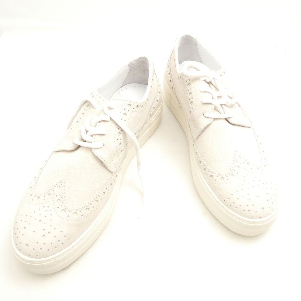 ���� 1PIU1UGUALE3 ���Υԥ奦�Υ���������ȥ� WING TIP SNEAKER (MRG536 COW148) TIP�����ˡ����� 42��27.0...