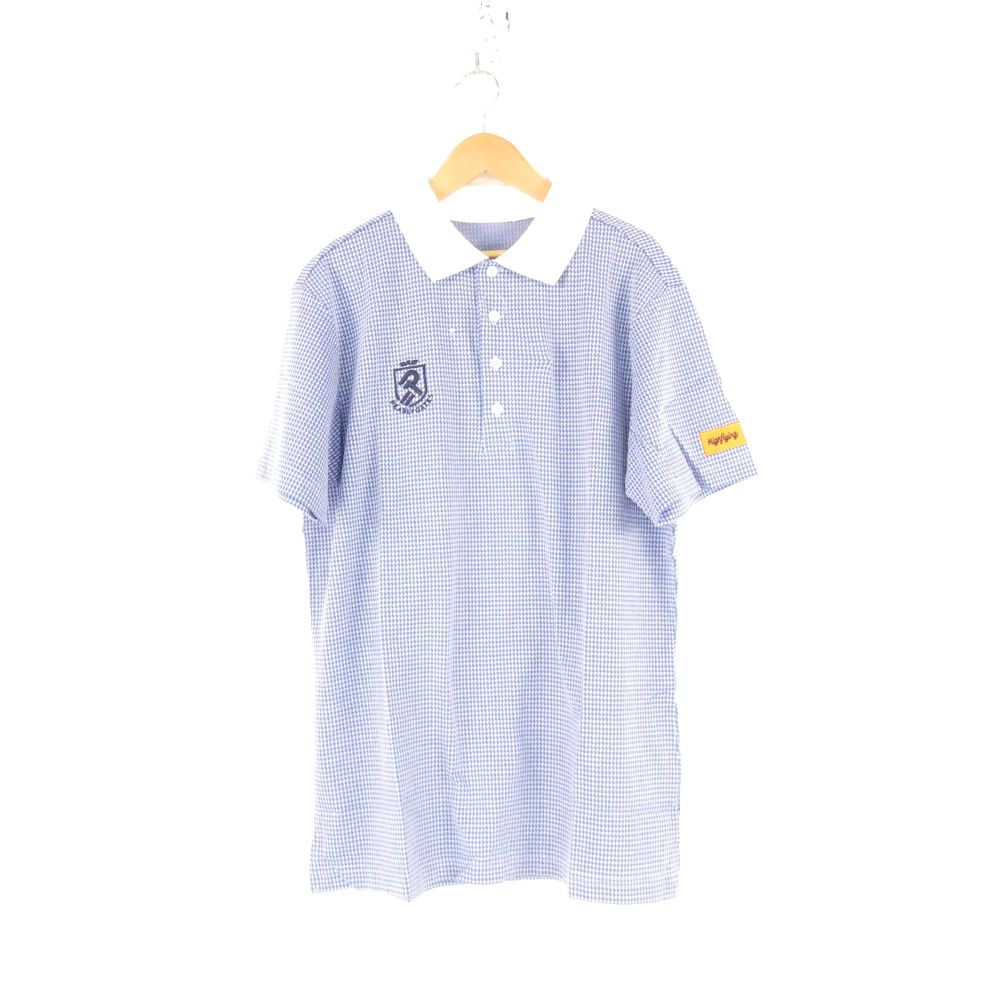 美品 PEARLY GATES パーリーゲイツ 053-1160403 ポロシャツ 5 ポリエステル他 ゴルフウェア スポーツ 半袖 メンズ AY7506A90...