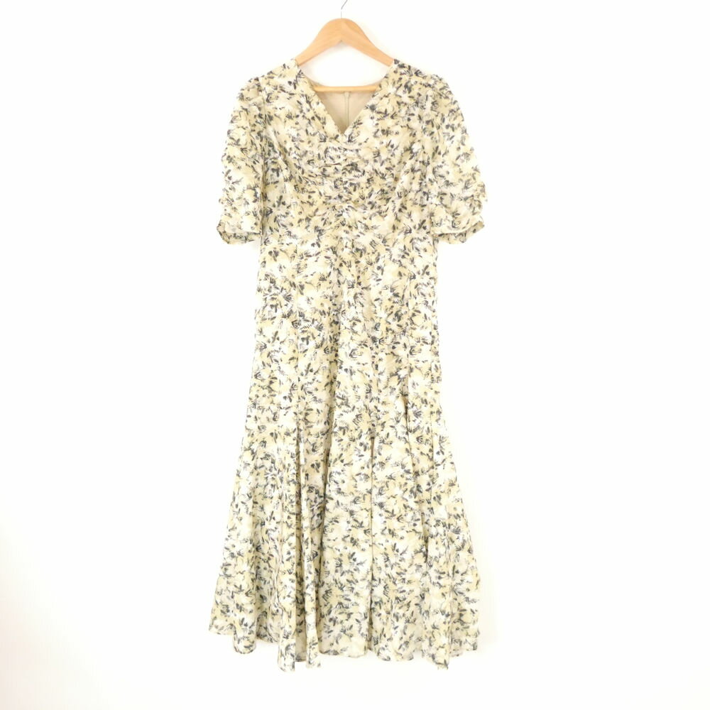 ���� ELENDEEK �����ǥ����� FLOWER PAINT VOILE OP ���ԡ��� 01 �ݥꥨ���ƥ�100�� Ⱦµ ���󥰾� ��ǥ����� AM76...