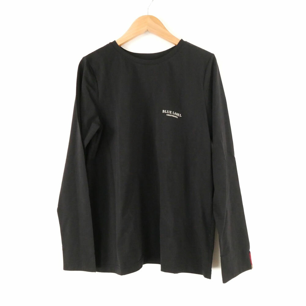美品 BLUE LABEL CRESTBRIDGE ブルーレーベルクレストブリッジ ロンT 38 コットン ポリエステル 長袖 レディース AN2355A56 ...