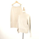 美品 Mila Owen ミラオーウェン 09WNO235037 セットアップ 1 アクリル他 長袖 ミモレ丈 レディース AY7097A8 【中古】