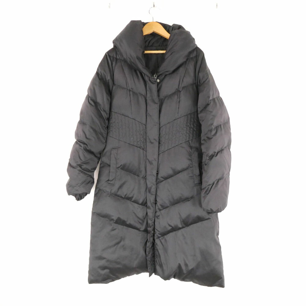 ロートレアモン ファー付きダウンコート 黒【40】 リアルファー付ダウンコート | ラナン(Ranan) | マルイウェブチャネル