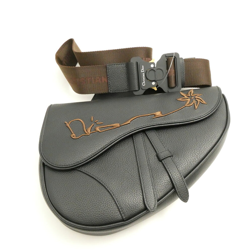 ���� Christian Dior �ǥ������� Mini Leather Saddle Crossbody (11 BO 1211 ) ���ɥ륯�����ܥǥ��Хå�...