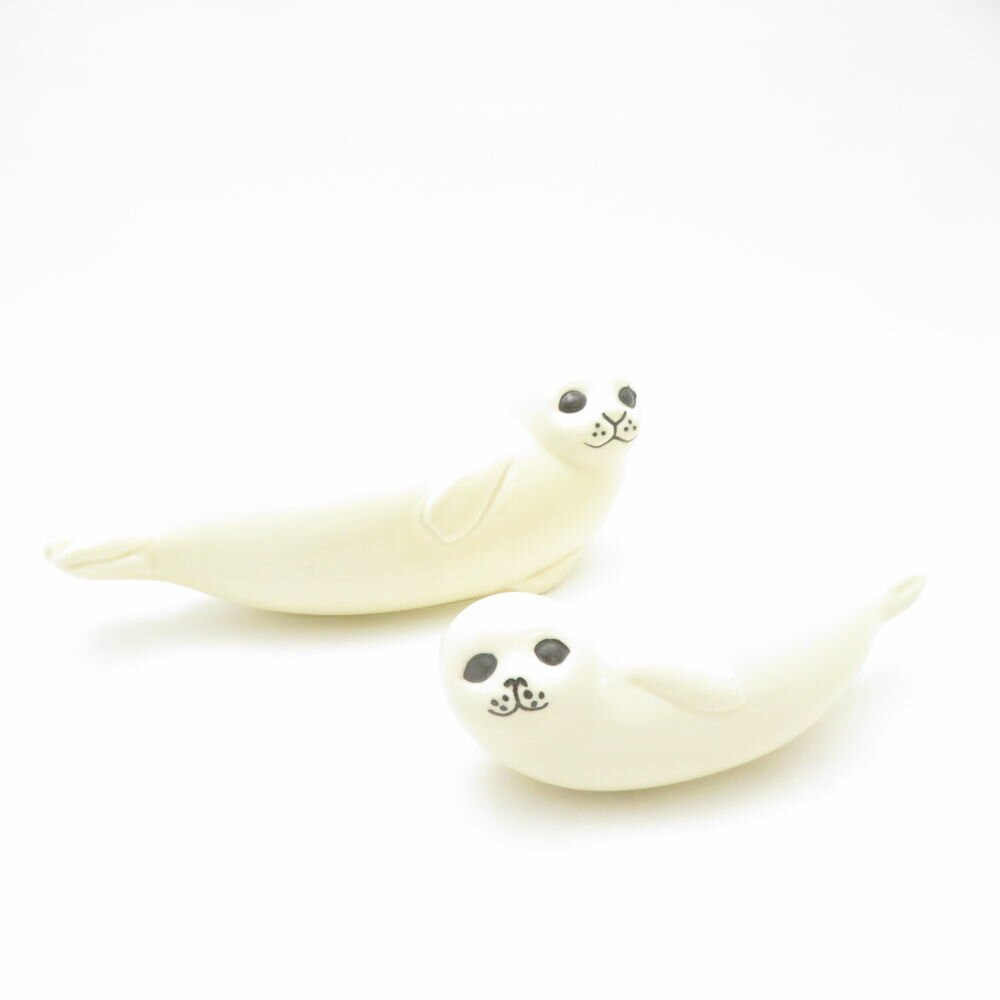 ���� Lisa Larson �ꥵ�顼���� SEAL �����饷 �ե������� 2�� SM���å� �ƻ� 11cm/16cm ��ʪ �̲� ���� SC9741H2 ��...