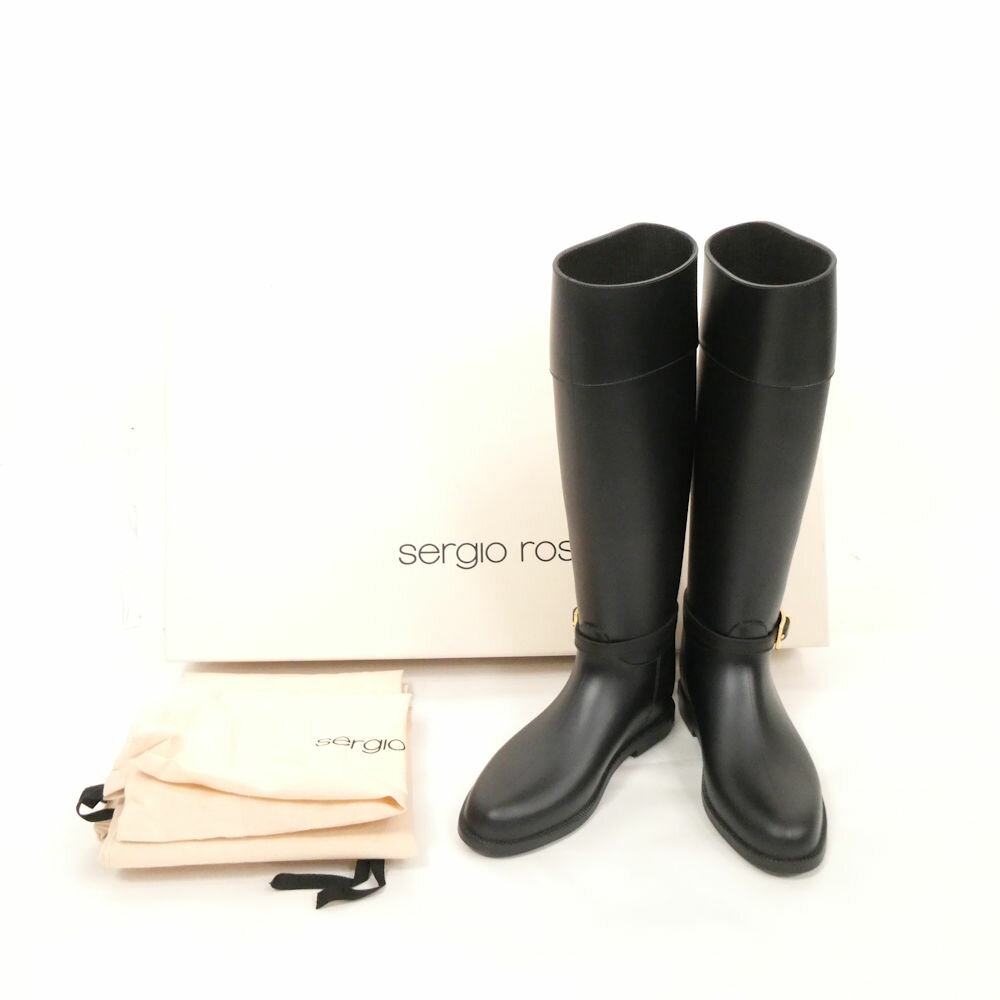 ���� Sergio Rossi ���른�����å� BO3420-MFI693-1000-400 �쥤��֡��� 36 23cm ���� ��ǥ����� AM7716 ��...