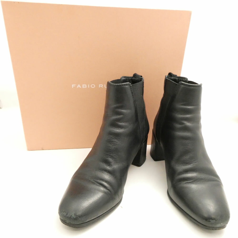 FABIO RUSCONI �ե��ӥ��륹������ CONNY314 �����ɥ����֡��� 35 22.5cm �֡��ƥ� ��ǥ����� AM7717 ����š�