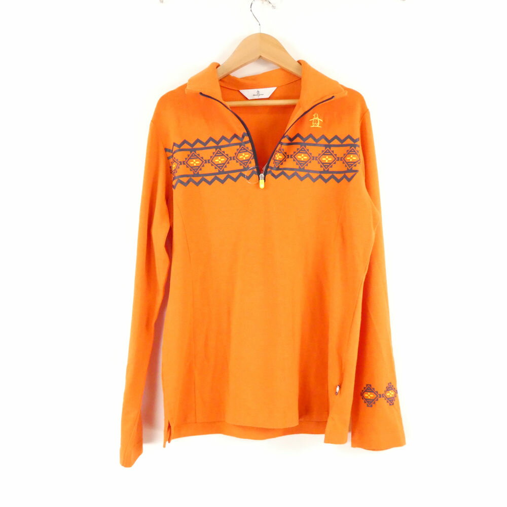 Munsingwear �ޥ󥷥󥰥����� �ϡ��ե��å� �ȥåץ� L ������� ¾ Ĺµ ��ǥ����� AY7768A14 ����š�