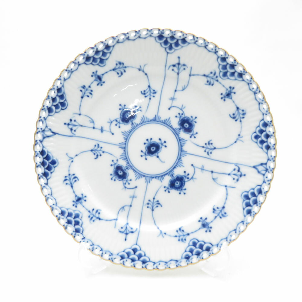 ���� ROYAL COPENHAGEN ������륳�ڥ�ϡ����� �֥롼�ե롼�ƥåɥե�졼�� ��� �滮 19cm�ץ졼�� ���� �쥢 SC9989Q1 �����...