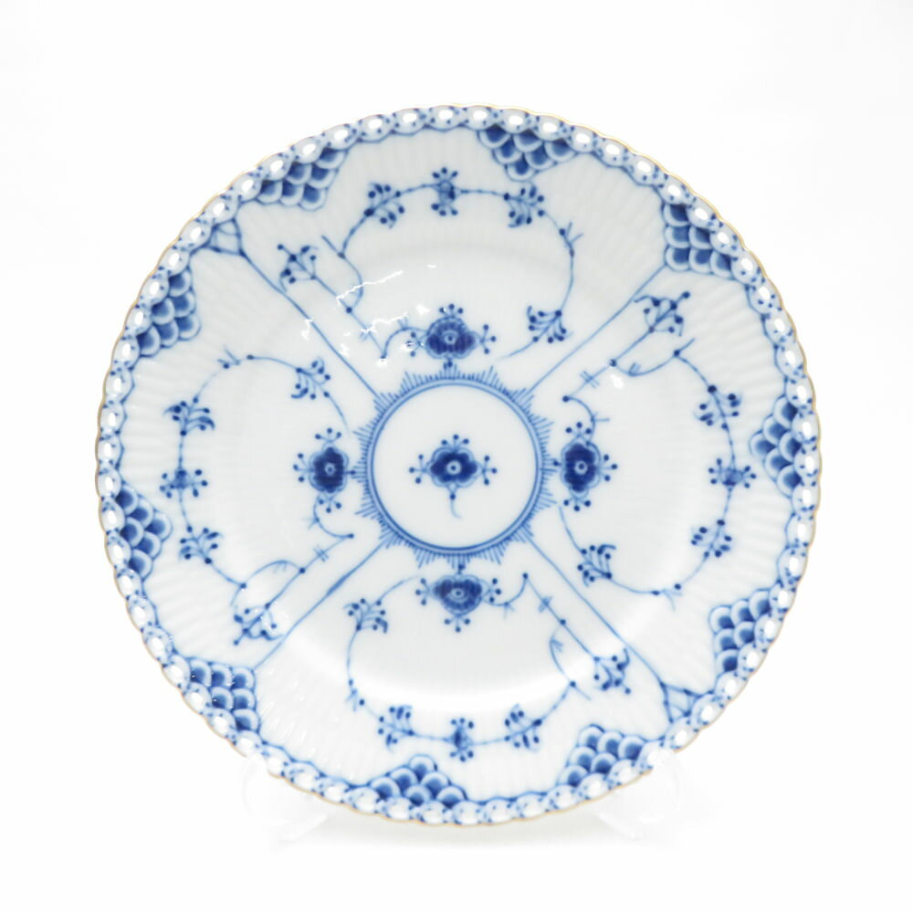 ̤���� ROYAL COPENHAGEN ������륳�ڥ�ϡ����� �֥롼�ե롼�ƥåɥե�졼�� ��� �滮 19cm�ץ졼�� ���� �쥢 SC9990Q1 ����...