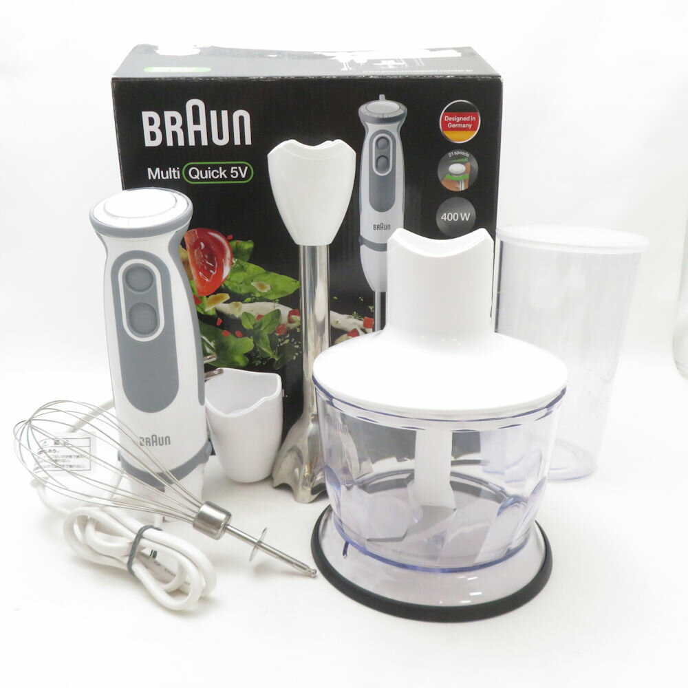 BRAUN �֥饦�� �ޥ�������å�5 MQ5235WH �ϥ�ɥ֥����� �ա��ɥץ����å��� �ߥ����� Ĵ������ ���� ���å��� SU13478Z ����š�