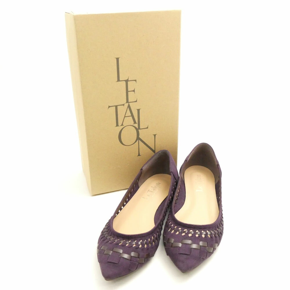 楽天市場】le talon ポインテッドサシメッシュフラットの通販