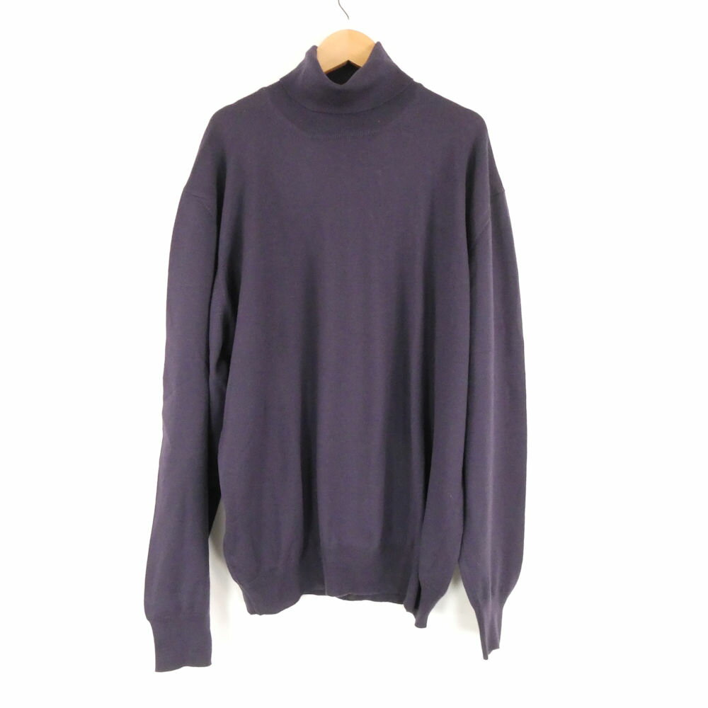 viadeste ヴィアデステ タートルネックニット 52 XL相当 ウール100％ 長袖 メンズ AO3584A84 【中古】