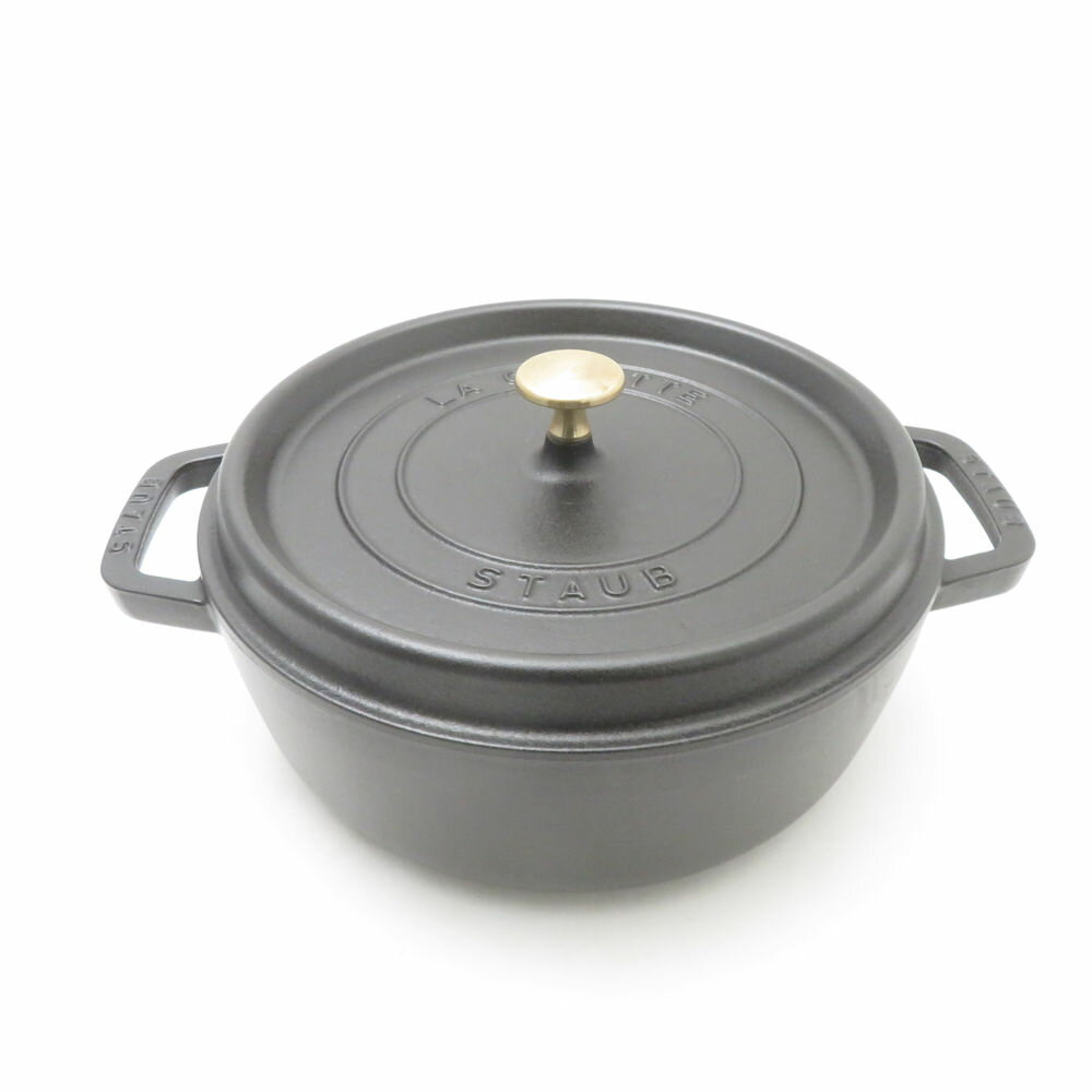楽天市場】ストウブ staub シャロー ラウンド ココット 26cmの通販