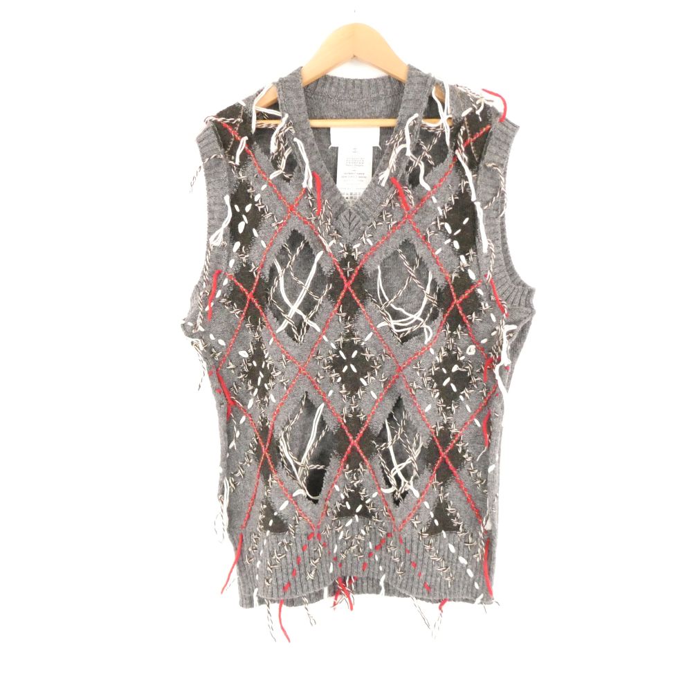 楽天市場】ニットベスト（ブランドメゾン マルジェラ）（メンズ