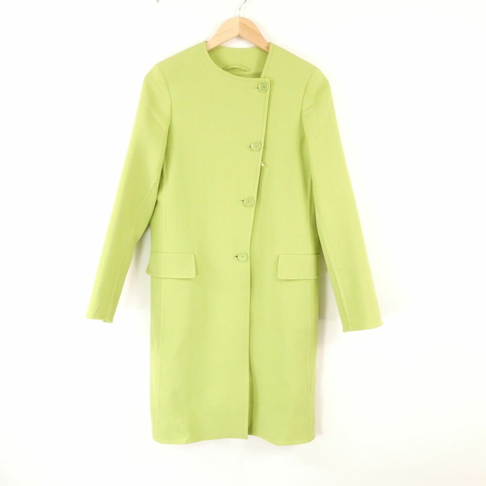 楽天市場】ノーカラー コート（ブランドマックスマーラ）（コート