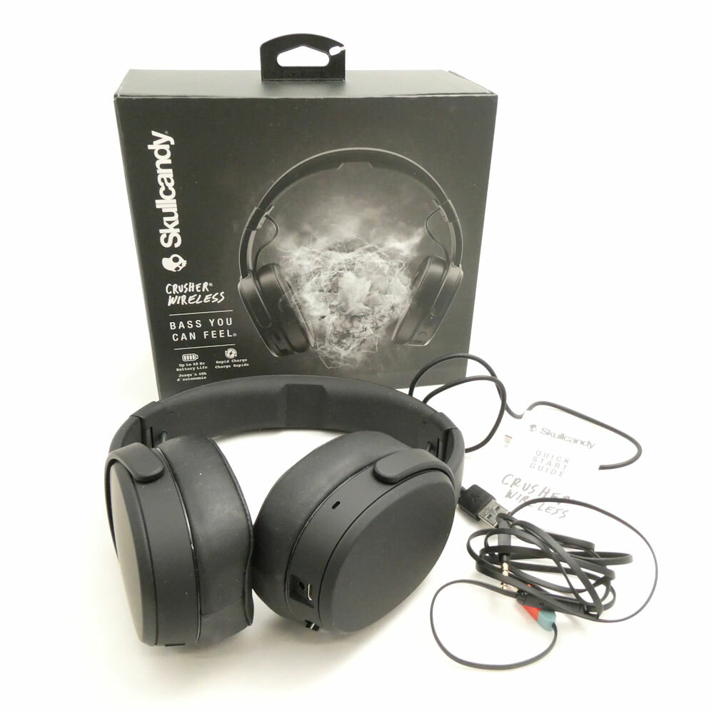 Skullcandy �����륭���ǥ��� CRUSHER WIRELESS (S6CRW) �磻��쥹�إåɥۥ� Bluetooth HY1769 ����š�