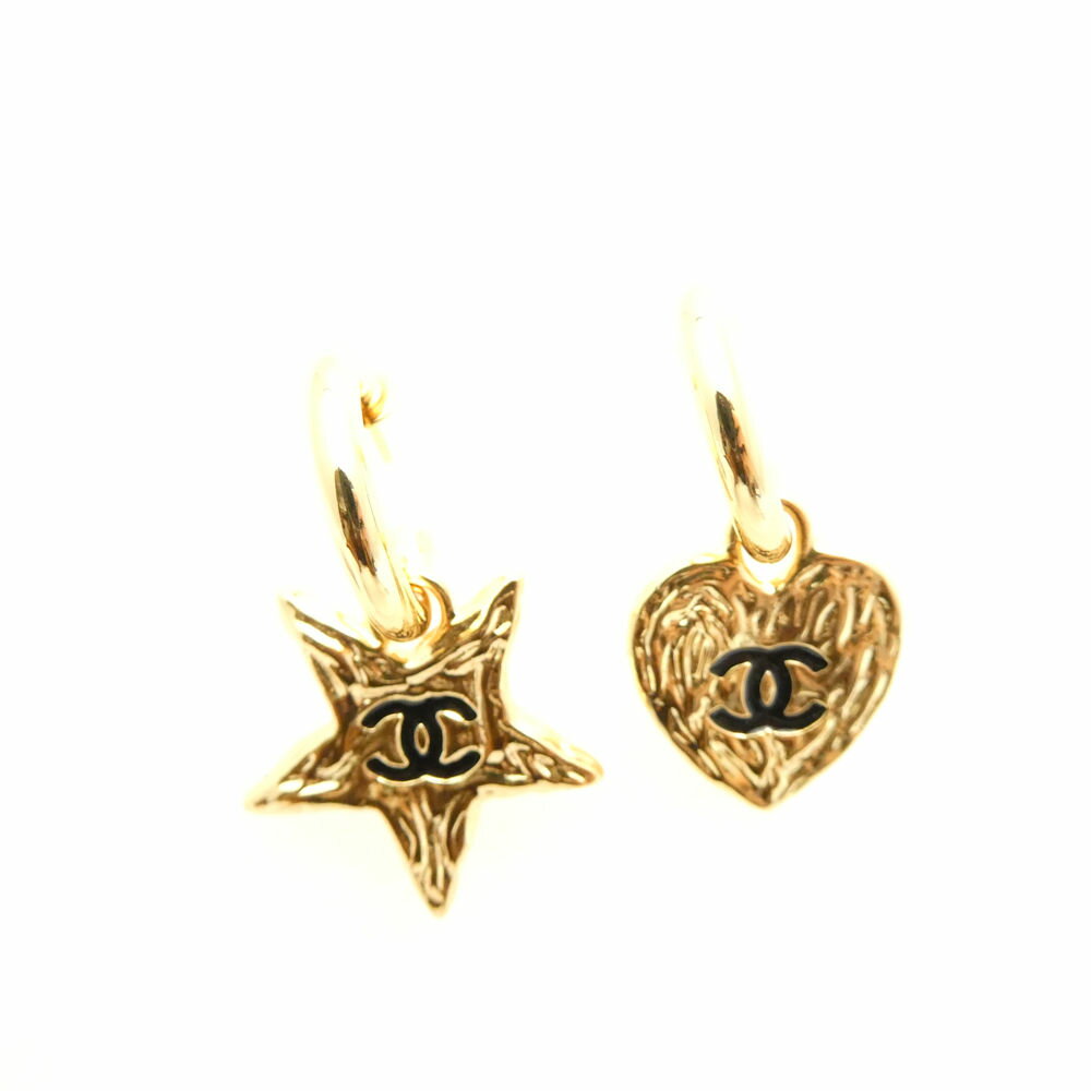 美品 CHANEL シャネル アクセサリー ハート 星 スター ココマーク レディース AD1424W2 【中古】