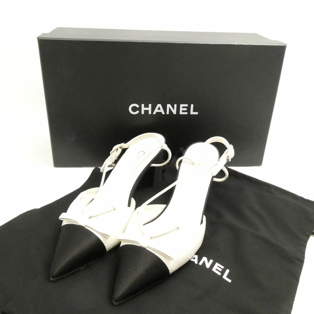 楽天市場】シャネル バイカラー シューズの通販