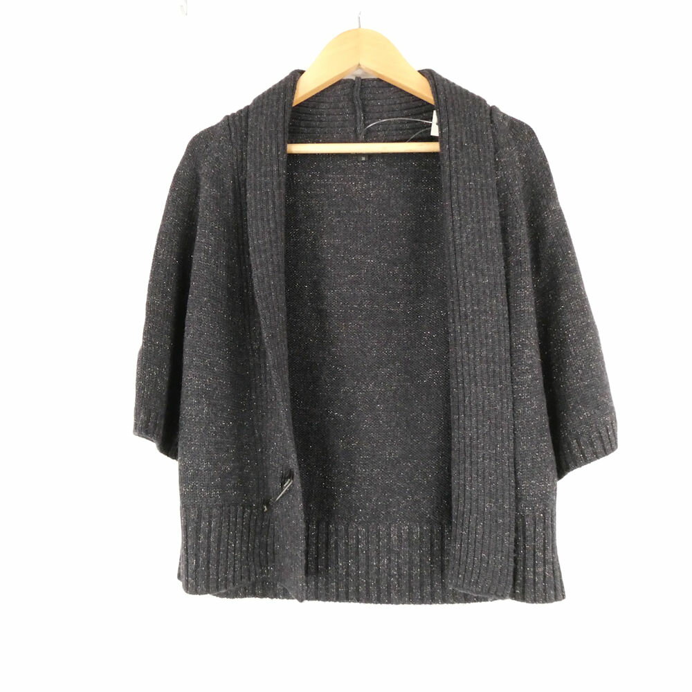 樂天商城 - 美品 23区 カーディガン 38 M相当 アクリルウール 長袖 ボレロ ラメ ニット トップス レディース AU3715A2 【中古】