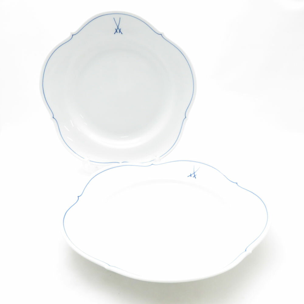 MEISSEN �ޥ����� �ۥ磻�ȥޥ����� �绮 �ڥ� 25cm�ץ졼�� �ǥ��ʡ� �з� SM4941K1 ����š�