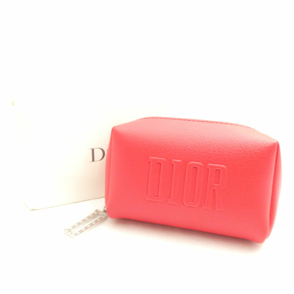 未使用 Dior ディオール ポーチ 1点 ロゴ 化粧ポーチ ノベルティ レディース AD1365 【中古】