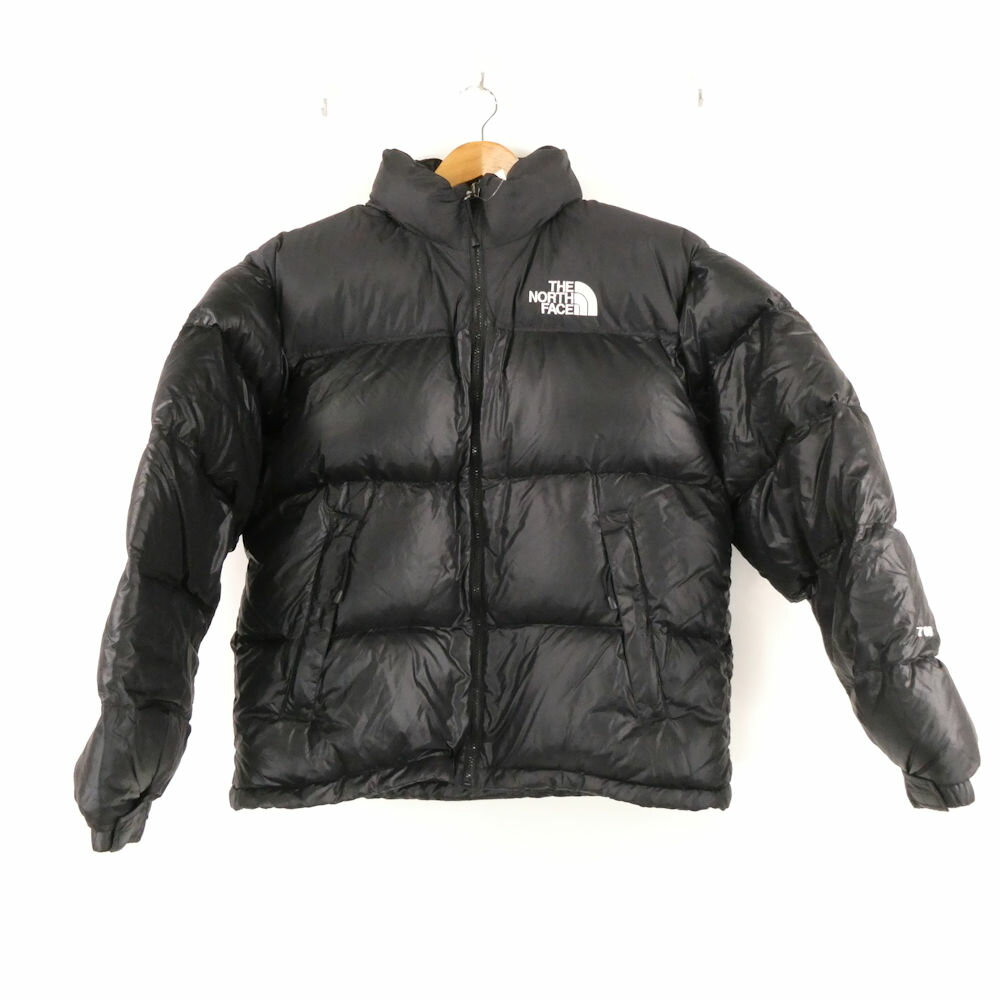 美品 THE NORTH FACE ノースフェイス ダウンジャケット 1点 L ナイロン100％ ヌプシ 700FIL センターロゴ メンズ AM7732B6 【中古】