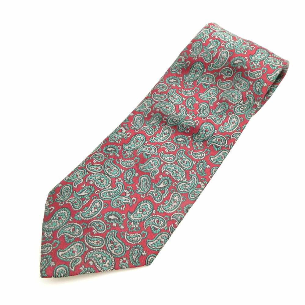 美品 Christian Dior MONSIEUR ディオール ネクタイ 1点 ペイズリー メンズ AM7735 【中古】
