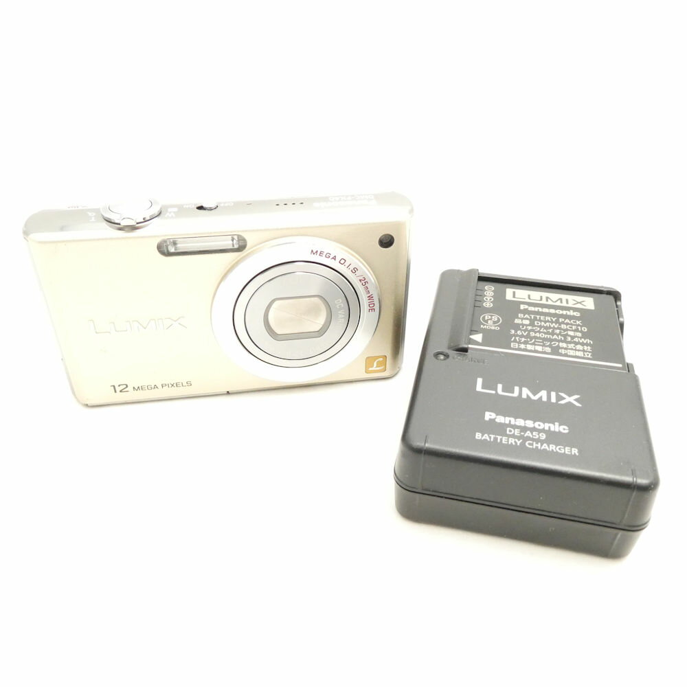 LUMIX ルミクス DMC-FX40 デジタルカメラ 1点 コンパクト HD219 【中古】
