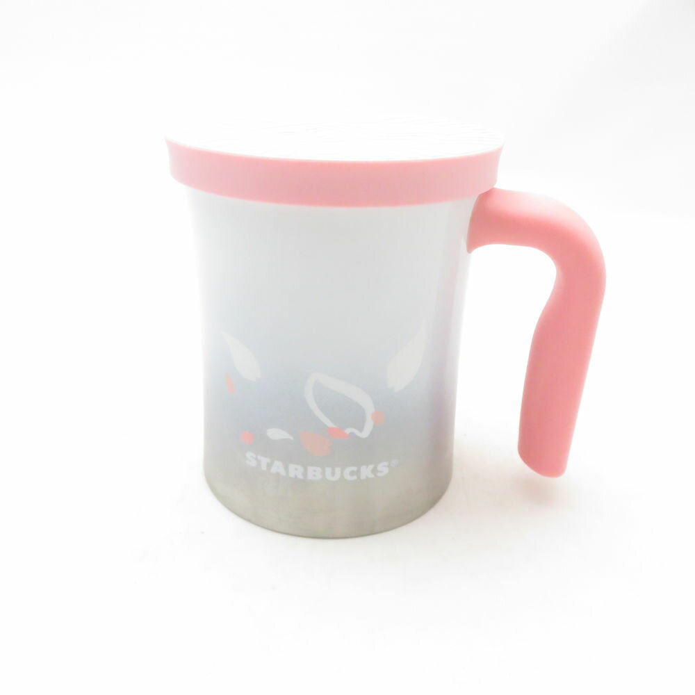 未使用 STARBUCKS スターバックス さくら2017 ホワイトグラデーション ステンレスマグ 1点 ステンレス 355ml スタバ カップ コップ 桜 SC9883B4 【中古】