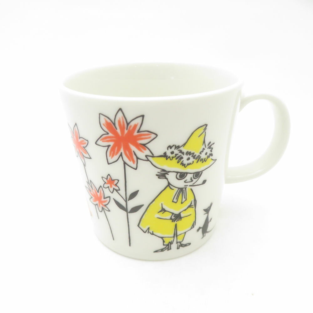 美品 ARABIA アラビア ムーミン ABC スナフキン マグカップ 1点 300ml ティー コーヒー 北欧 フィンランド SU13575G1 【中古】